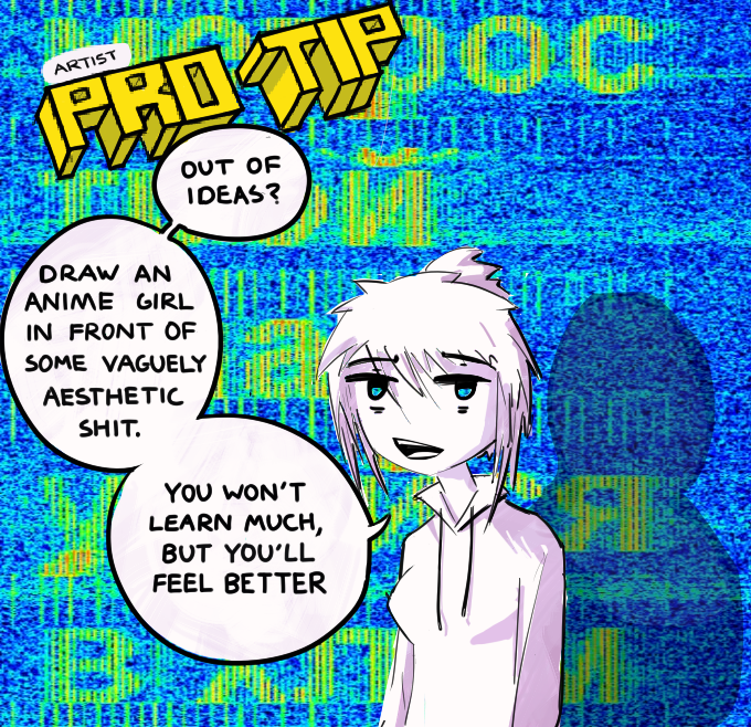 Comic. Artist Pro Tip. (Transcript below)